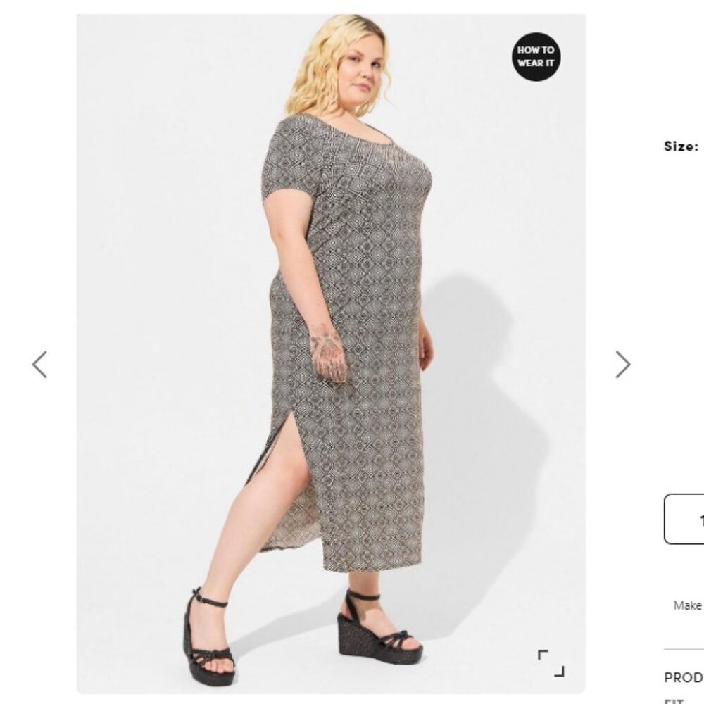 Worn Once Torrid Size 4 Dress